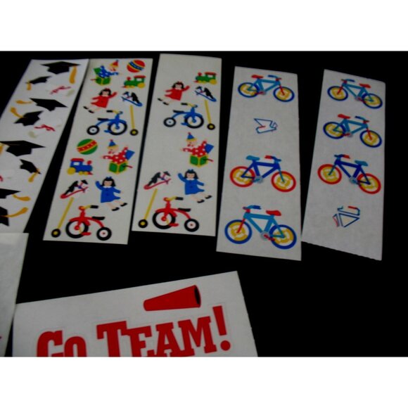 Mrs. Grossman Lot Stickers, 22 modules, 6 partial,1 CM Studio, School&Play bikes - Picture 3 of 5